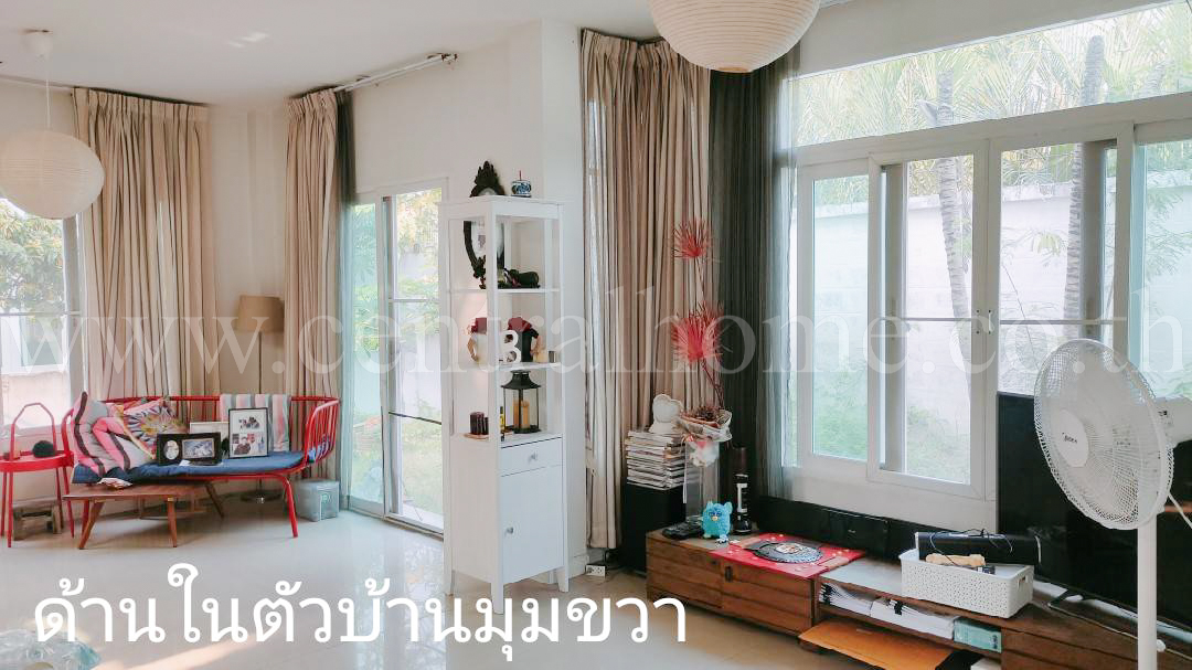 บ้านเดี่ยว สราญสิริ ประชาอุทิศ - สุขสวัสดิ์ หลังมุม