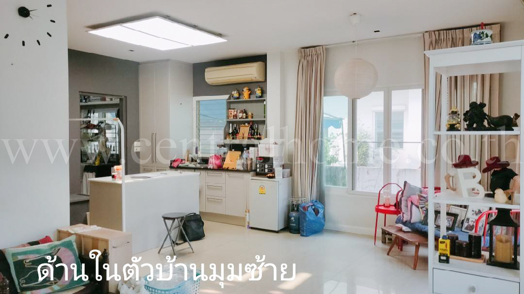 บ้านเดี่ยว สราญสิริ ประชาอุทิศ - สุขสวัสดิ์ หลังมุม