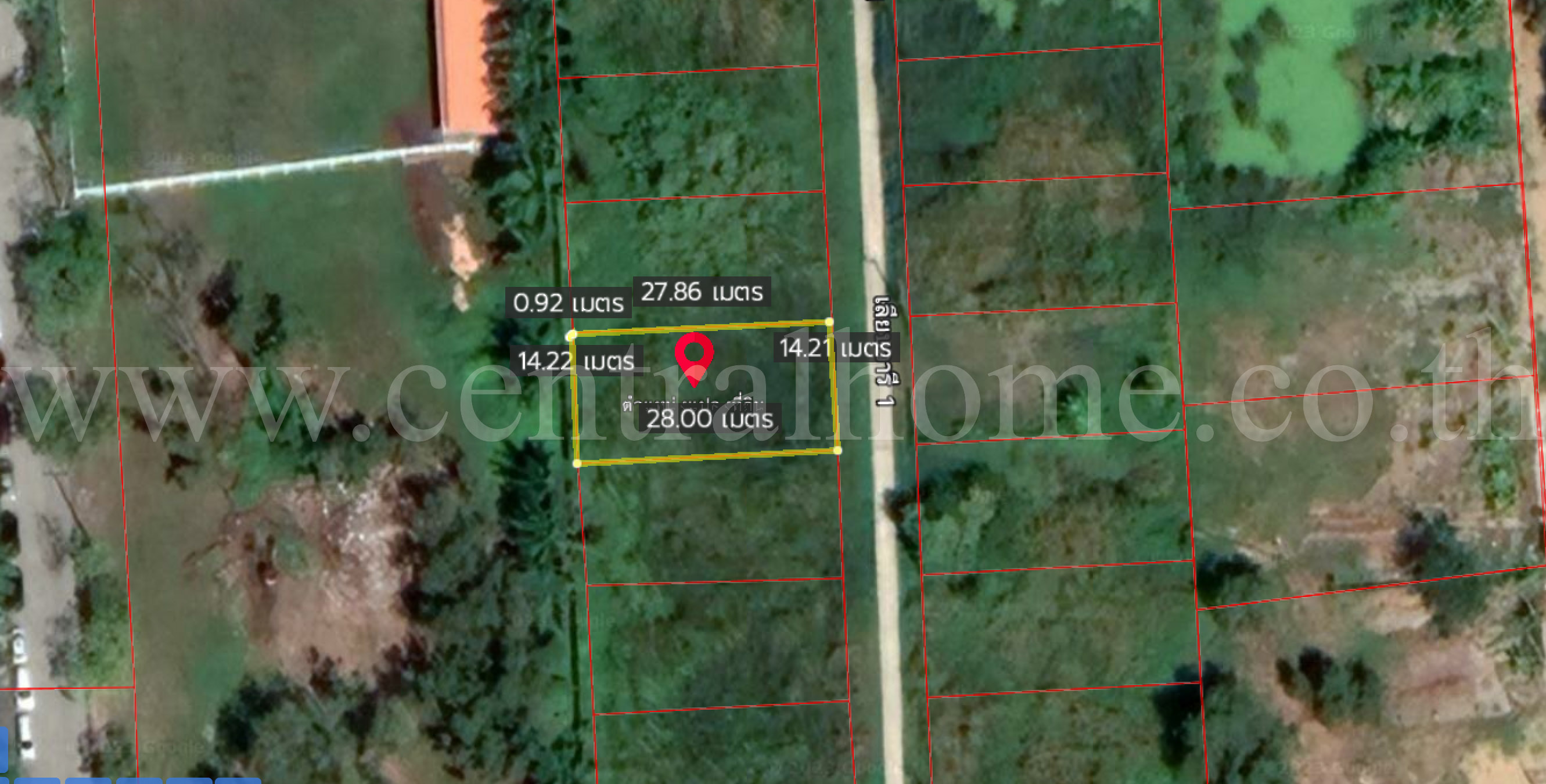 ที่ดิน 101 ตารางวา ถนน เลียบวารี หนองจอก