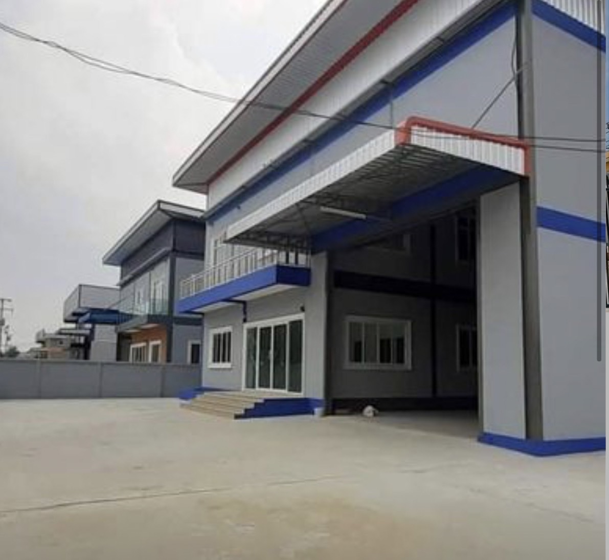 โรงงานใหม่พร้อมที่ดินถูกสุดในย่านนี้ 100ตรว.