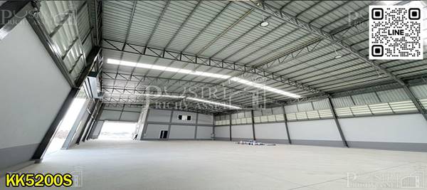 โรงงานใหม่ 1 ไร่ 80 พื้นที่ใช้สอย 930 ตร.ม. ขอใบ รง.4 ได้ ใกล้ ถ. เศรษฐกิจ มีพื้นที่ต่อเติมด้านข้างต่อเติมได้อีก 400 ตารางเมตร - kk5200s