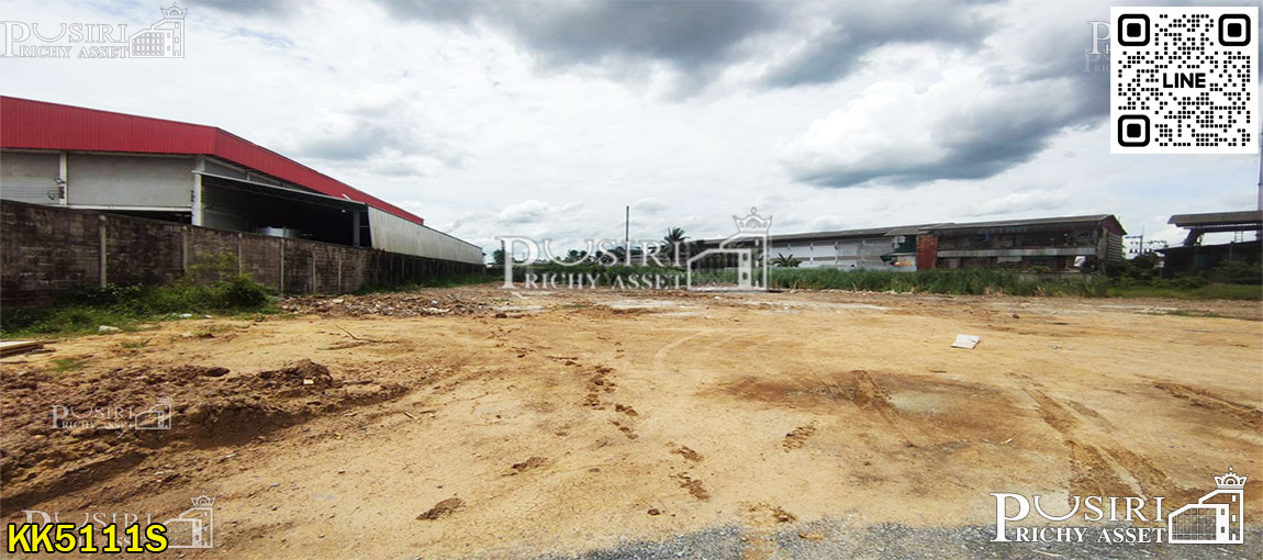 ที่ม่วง 3 ไร่เศษ ถมแล้ว 60% อ้อมใหญ่ สะดวกสบาย ใกล้ ถ.เพชรเกษม 1.4 กม. แวดล้อมโรงงาน KK5111S