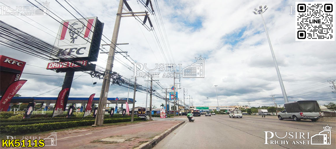 ที่ม่วง 3 ไร่เศษ ถมแล้ว 60% อ้อมใหญ่ สะดวกสบาย ใกล้ ถ.เพชรเกษม 1.4 กม. แวดล้อมโรงงาน KK5111S