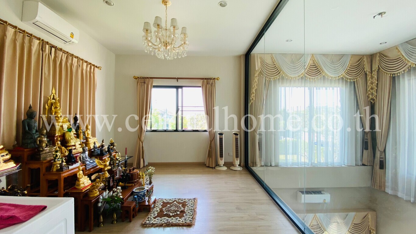 บ้านเดี่ยว ชีวารมย์ นครอินทร์-ราชพฤกษ์ Luxury Built in พร้อมอยู่