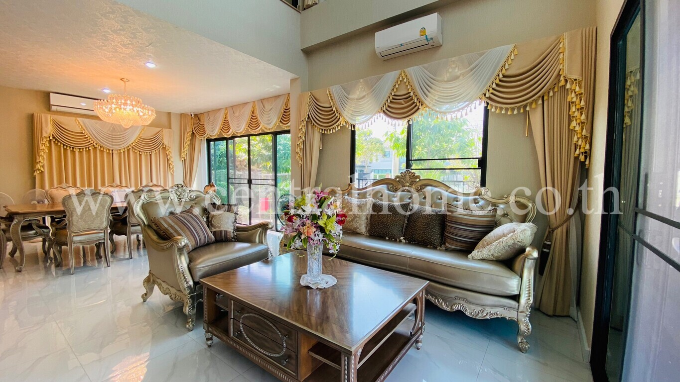 บ้านเดี่ยว ชีวารมย์ นครอินทร์-ราชพฤกษ์ Luxury Built in พร้อมอยู่