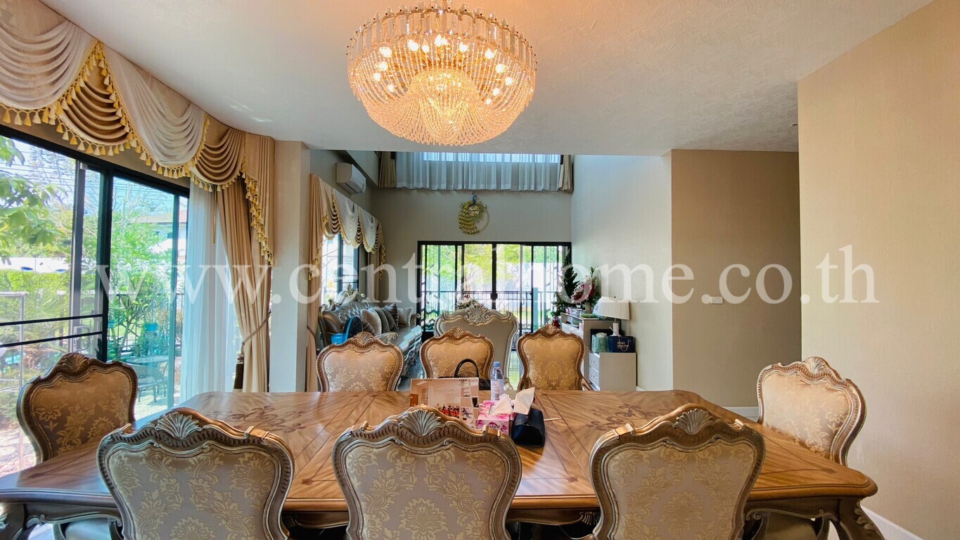 บ้านเดี่ยว ชีวารมย์ นครอินทร์-ราชพฤกษ์ Luxury Built in พร้อมอยู่