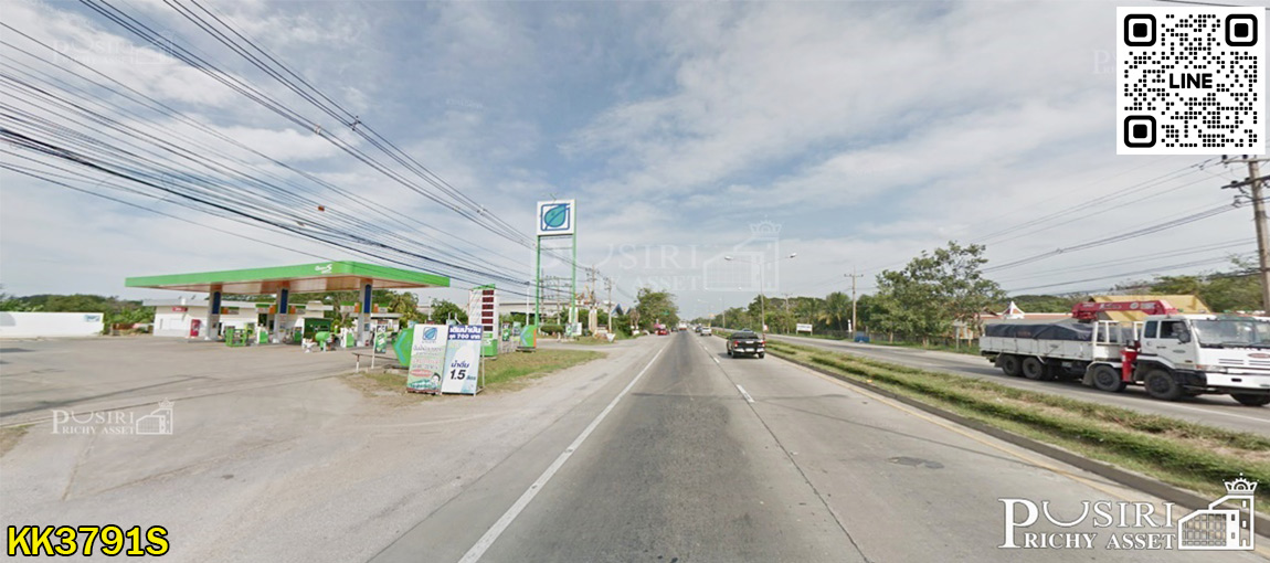 ที่ 4.5 ไร่ ให้เช่า เด่นติดถนน ทำเลดี ใช้งานได้หลากหลาย ย่านกำแพงแสน ติดถนนเส้นมาลัยแมน-สุพรรณบุรี  KK3791S