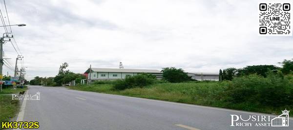 ให้เช่าถมแล้ว เกือบ 3 ไร่ ทำเลสวย เด่นติดถนน ใช้งานได้หลากหลาย ใกล้ถนนบางบัวทอง-สุพรรณ 1.8 กม. - KK3732S