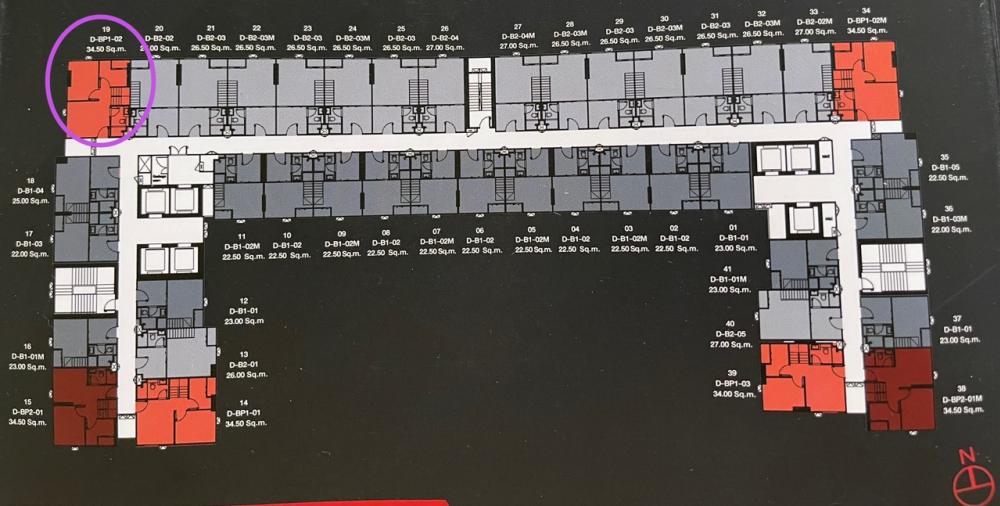ขายดาวน์ห้อง 1BEDROOM PLUS DUO SPACEคอนโด ออริจิ้น ปลั๊ก & เพลย์ นนทบุรี สเตชั่น ปัจจุบันห้องtypeนี้ขายหมดแล้ว