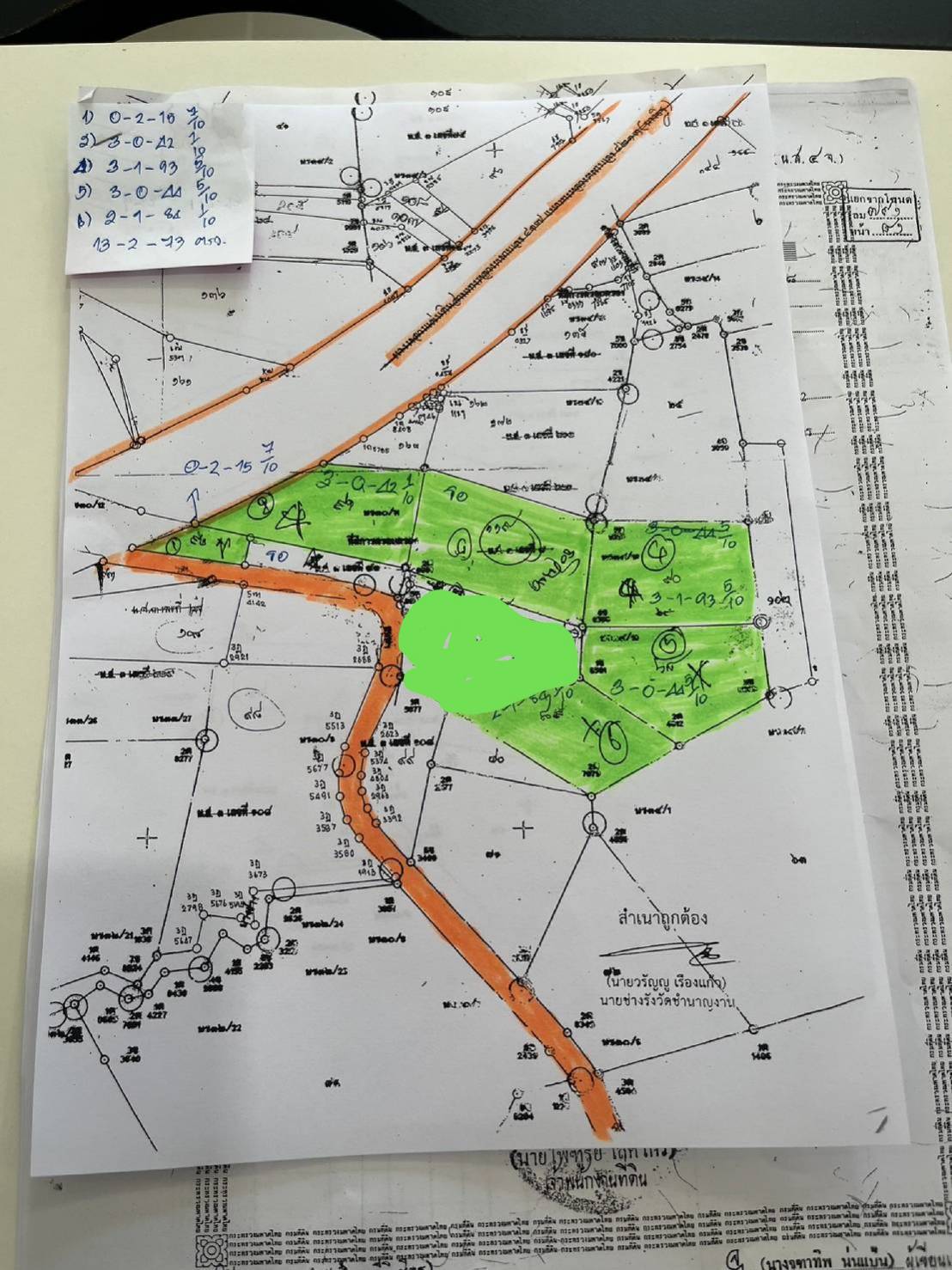 ขายที่ดิน 20 ไร่ บางไทร สุราษฎร์ธานี (เจ้าของขายเอง)