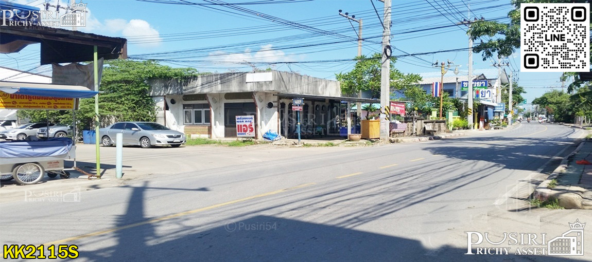 ที่ดิน 3 ไร่ สร้างโรงงานได้หลากหลายประเภท ใช้รถเทรลเลอร์สบาย ใกล้ ถ.สายใยรัก  KK2115S