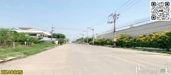 ที่สวยเทพ 3.5 ไร่ พื้นที่สีม่วง สร้างโรงงานได้ทุกประเภท ถมพร้อมใช้ พร้อมรั้ว 50% เทรลเลอร์สบาย ใกล้ ถ.เอกชัย และ พระราม 2 เพียง 1 กม.