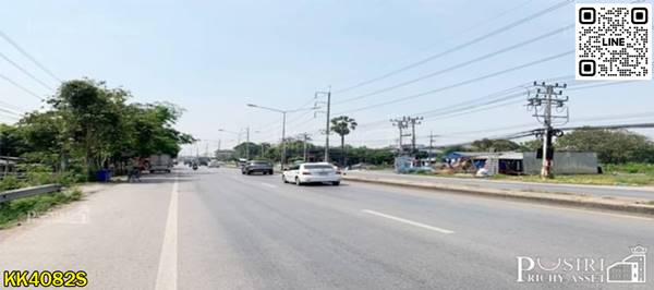 ที่สวยเทพ 3.5 ไร่ พื้นที่สีม่วง สร้างโรงงานได้ทุกประเภท ถมพร้อมใช้ พร้อมรั้ว 50% เทรลเลอร์สบาย ใกล้ ถ.เอกชัย และ พระราม 2 เพียง 1 กม.