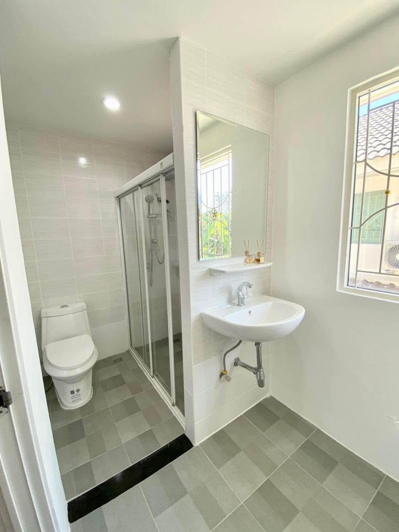 MBB2 ขายบ้านแฝดหลังริม หมู่บ้านพฤกษาวิลล์ 50/1 ซอยมิสทีน ถนนราษฎร์พัฒนา