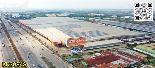 โชว์รูม โกดังพร้อมหน้าร้าน ต้องแปลงนี้ ที่ถมแล้ว 4ไร่ ติดพระราม2 โดดเด่น เข้าออกง่ายราคาจับต้องได้ - KK3084S