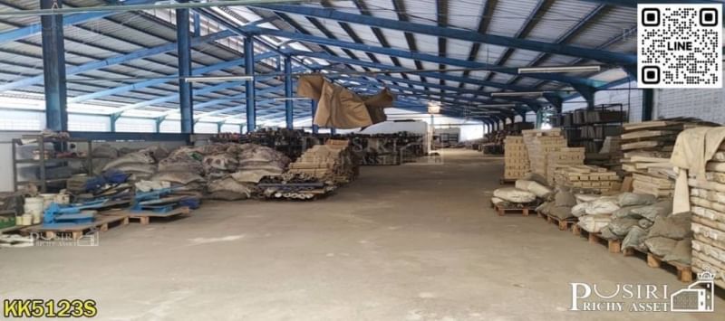 โรงงานเกือบ 22 ไร่ ทำได้หลายประเภท พื้นที่สีชมพู พร้อมหอพักคนงาน 74 ห้อง พื้นที่ต่อเติมกว่า 15 ไร่ 