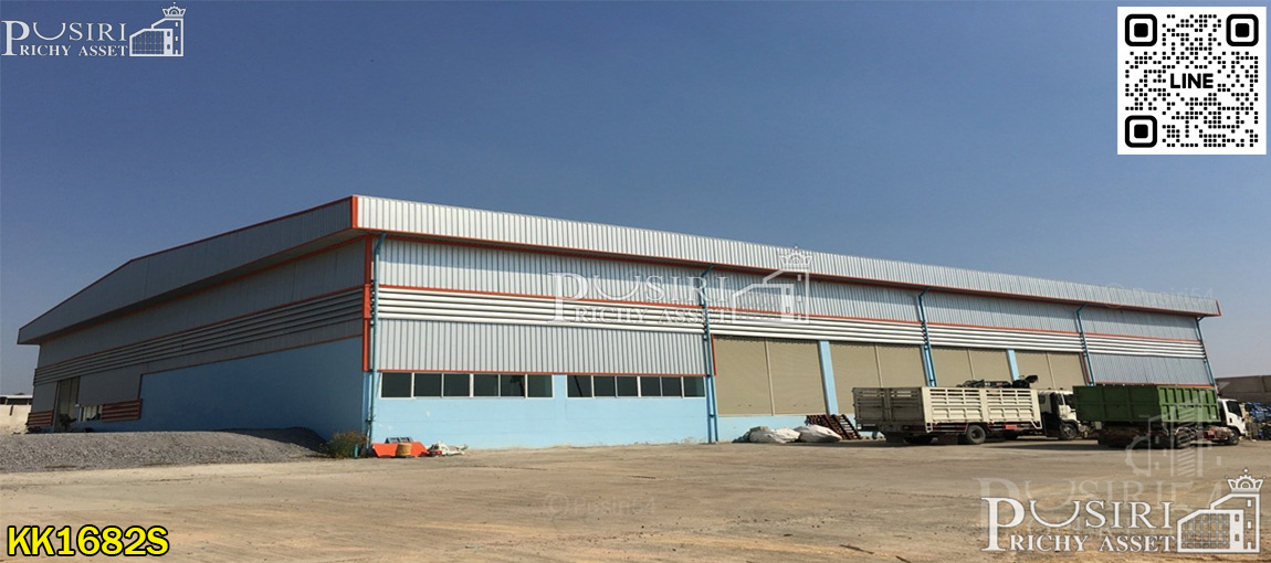 โรงงานใหม่ เกือบ 6 ไร่ โรงงานใหญ่ 40*48 เมตร พื้นรับ 5 ตัน/ตร.ม. แถมใบ รง.4 (105) และ 53 พลาสติก และระบบอื่นๆ ใกล้ตลาดบ่อวิน  ขายโรงงานชลบุรี  KK1682S