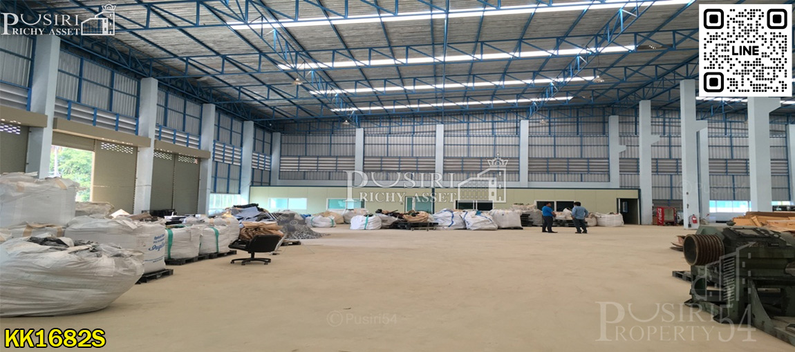 โรงงานใหม่ เกือบ 6 ไร่ โรงงานใหญ่ 40*48 เมตร พื้นรับ 5 ตัน/ตร.ม. แถมใบ รง.4 (105) และ 53 พลาสติก และระบบอื่นๆ ใกล้ตลาดบ่อวิน  ขายโรงงานชลบุรี  KK1682S