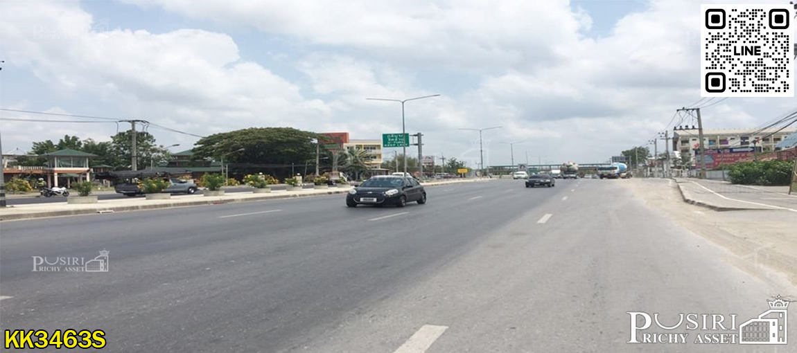 สร้างโรงงาน โครงการของคุณ ให้มีกำไรเร็วกว่าที่อื่นๆ ที่ดิน 22 ไร่เศษ ฮวงจุ้ยแบบเทพๆ ใกล้พุทธสาครเพียง 3.5 กม.  KK3463S
