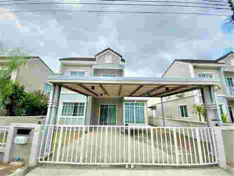 ขาย บ้านเดี่ยว 2 ชั้น หมู่บ้าน เดอะ วิลเลจ หทัยราษฎร์-วงแหวน (The Village Hathairat-Wongwaen) พื้นที่ 52.2 ตรว. 3 ห้องนอน 3 ห้องน้ำ เดินทางสะดวก ใกล้ทางด่วนจตุโชติพียงไม่กี่นาที