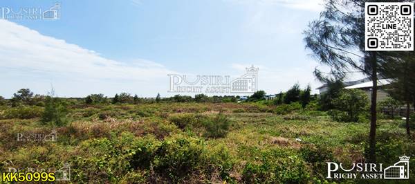 โดดเด่นที่สุด ของที่เกือบ 5ไร่ หน้ากว้างๆ 148ม. ถมพร้อมสร้างโรงงาน น้ำไฟครบ เทรลเลอร์ลุยสบาย โซนพันท้าย - พระราม 2 KK5099S