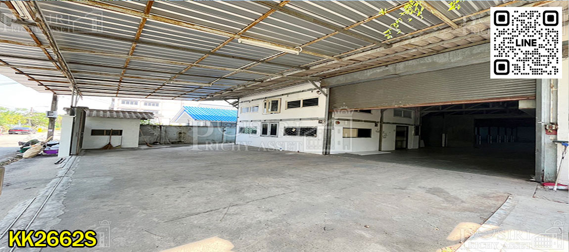 18 ล้าน ไม่ขาย โรงงาน 1,282 ตร.ม. ใกล้ สาย 3 , สาย 4 , เพชรเกษม ขนของสะดวกด้วยลิฟต์ไฟฟ้า  KK2662S