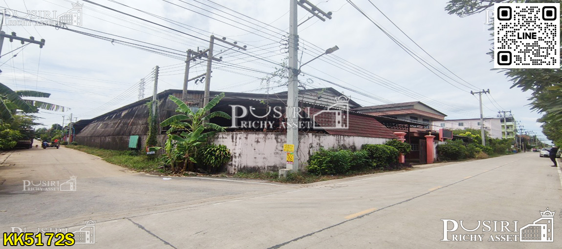 ราคาพิเศษ ให้เช่าโรงงาน 2,080 สีม่วง ติดถนนสองด้าน พร้อมเครนรับหนัก 5 ตัน 2 ตัว พื้นรับ 3 ตัน / ตร.ม. ใกล้ถนนเศรษฐกิจเพียง 700 ม.  KK5172S