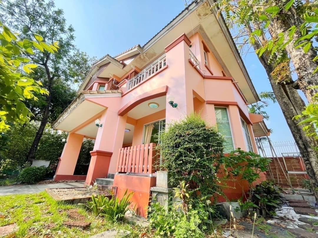 บ้านเดี่ยวสุขาภิบาล2  มัณฑนา1 แลนด์แอนด์เฮ้าส์ สภาพดี ฟรีสินเชื่อ บ้านเดี่ยวหลังบ้านวิวธรรมชาติไม่ชนใคร