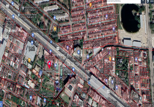 ขายที่ดิน รามอินทรา กม.4 ถนนรามอินทรา แขวงท่าแร้ง เขตบางเขน กรุงเทพมหานคร