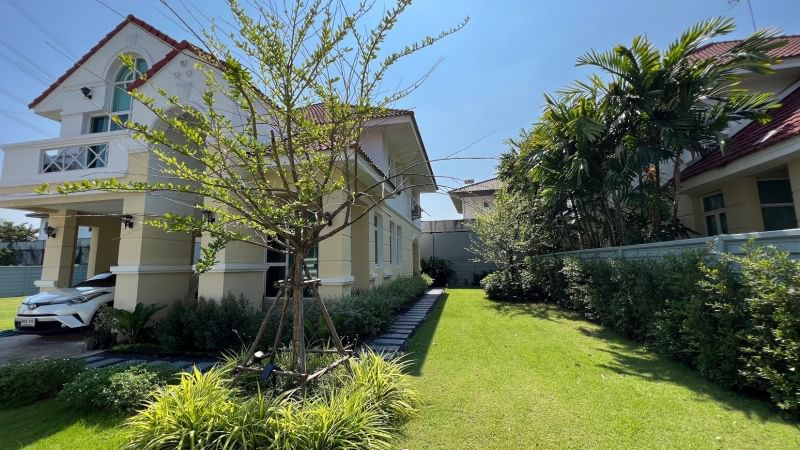 ABB27 House Baan Baramed : บ้านบารเมษฐ์ ซ.เฉลิมพระเกียรติ 62 ให้เช่า 50,000/ด.