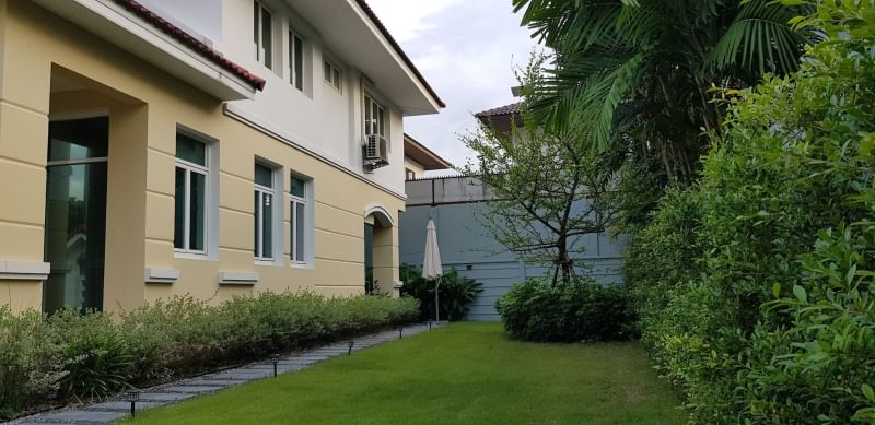 ABB27 House Baan Baramed : บ้านบารเมษฐ์ ซ.เฉลิมพระเกียรติ 62 ให้เช่า 50,000/ด.