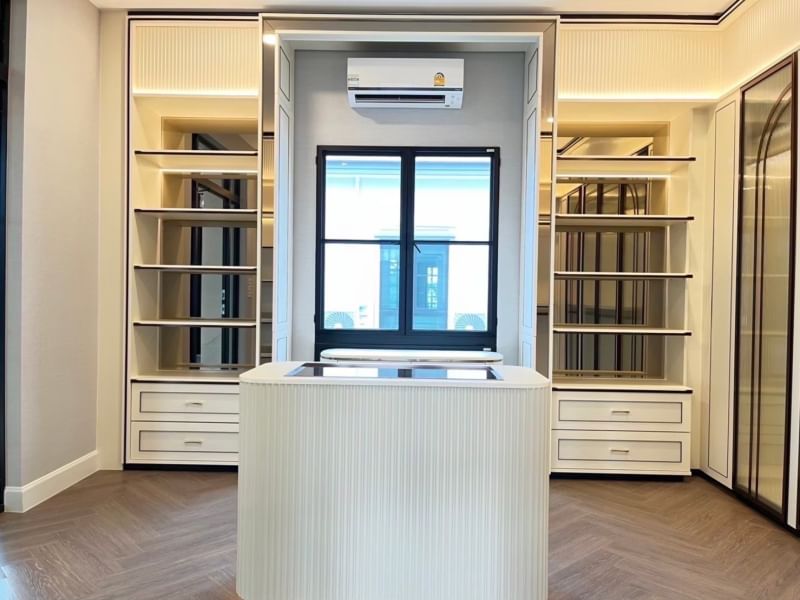 ABB55 บ้านเดี่ยวหรู นันทวัน พระราม9-กรุงเทพกรีฑาตัดใหม่ ให้เช่า 600,000 บาท