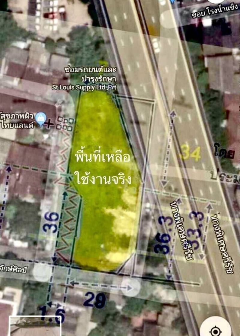 ABB78 ขายที่ดินสาทร ใกล้ BTS สุรศักดิ์ 300 เมตร. ราคา 250,000/ ตรว. ราคาสุทธิ 112,025,000.- ล้านบาท