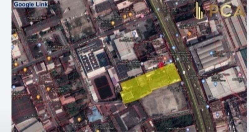 ABB80 ขายที่ดินสุขุมวิท ปากซอยสุขุมวิท 64 พื้นที่ 2 ไร่ 27 ตรว. ตรว.ละ 1,000,000 บาท ราคารวม 827,000,000 บาท