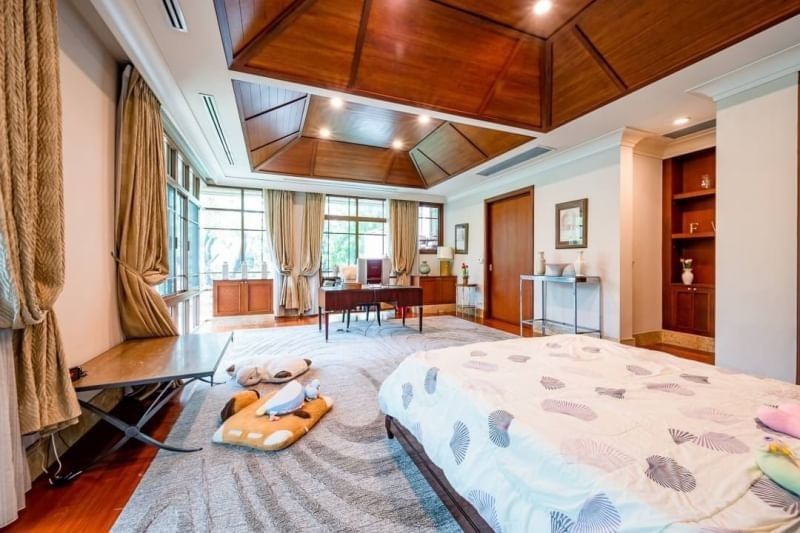 ABB105 ขายบ้านเดี่ยวหมู่บ้านแสนสิริ สุขุมวิท 67 เคยเป็นบ้านตัวอย่างตกแต่งสุดหรู 