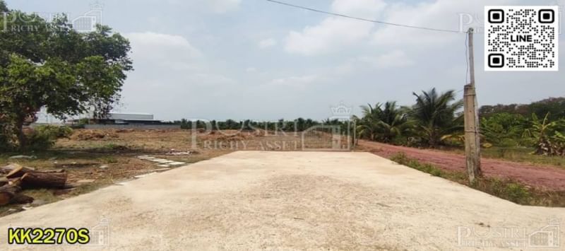 เชื้อเชิญทุกโรงงาน ที่ถมแล้ว 6.38 ไร่ ย่านคลองสี่วา ใกล้เอกชัย ที่มาพร้อมใบ รง.4 และให้คุณได้โอกาสทองในราคาที่ดีที่สุด เพียง 4.8 ล้าน / ไร่  KK2270S