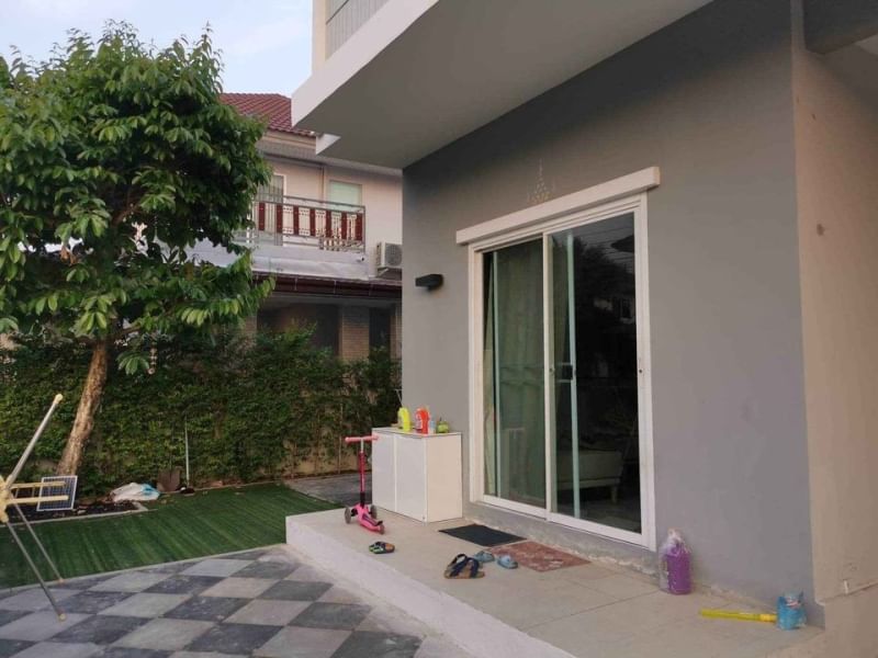 MBB122 หมู่บ้านเพอร์เฟคพาร์ค สุวรรณภูมิ (เฟส3) ขายบ้านเดี่ยวร่มเกล้า 6/1
