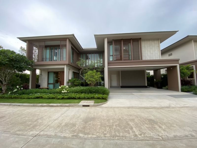 MBB127 ขายบ้านเดี่ยวหมู่บ้านบุราสิริ กรุงเทพกรีฑา บ้านเดียวสุดหรู ใหม่จากโครงการ ขาย 35,000,000 บาท
