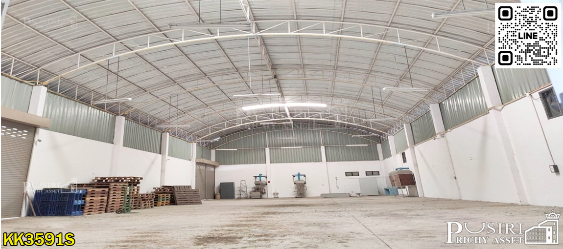 โรงงาน 480 ตร.ม. มีใบอนุญาต รง.4 พร้อมสำนักงาน ใช้รถเทเลอร์ได้ ใกล้มอเตอร์เวย์ใหม่ 