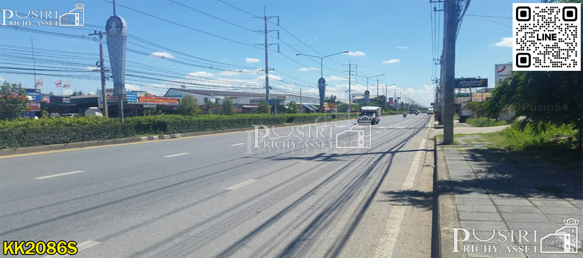 ที่ 3 ไร่ 300 วา ถมพร้อมใช้ ใกล้ความเจริญ แมคโคร โกลบอลเฮ้าส์ ธุรกิจกลางปทุม  ที่ดินปทุมธานี  KK2086S