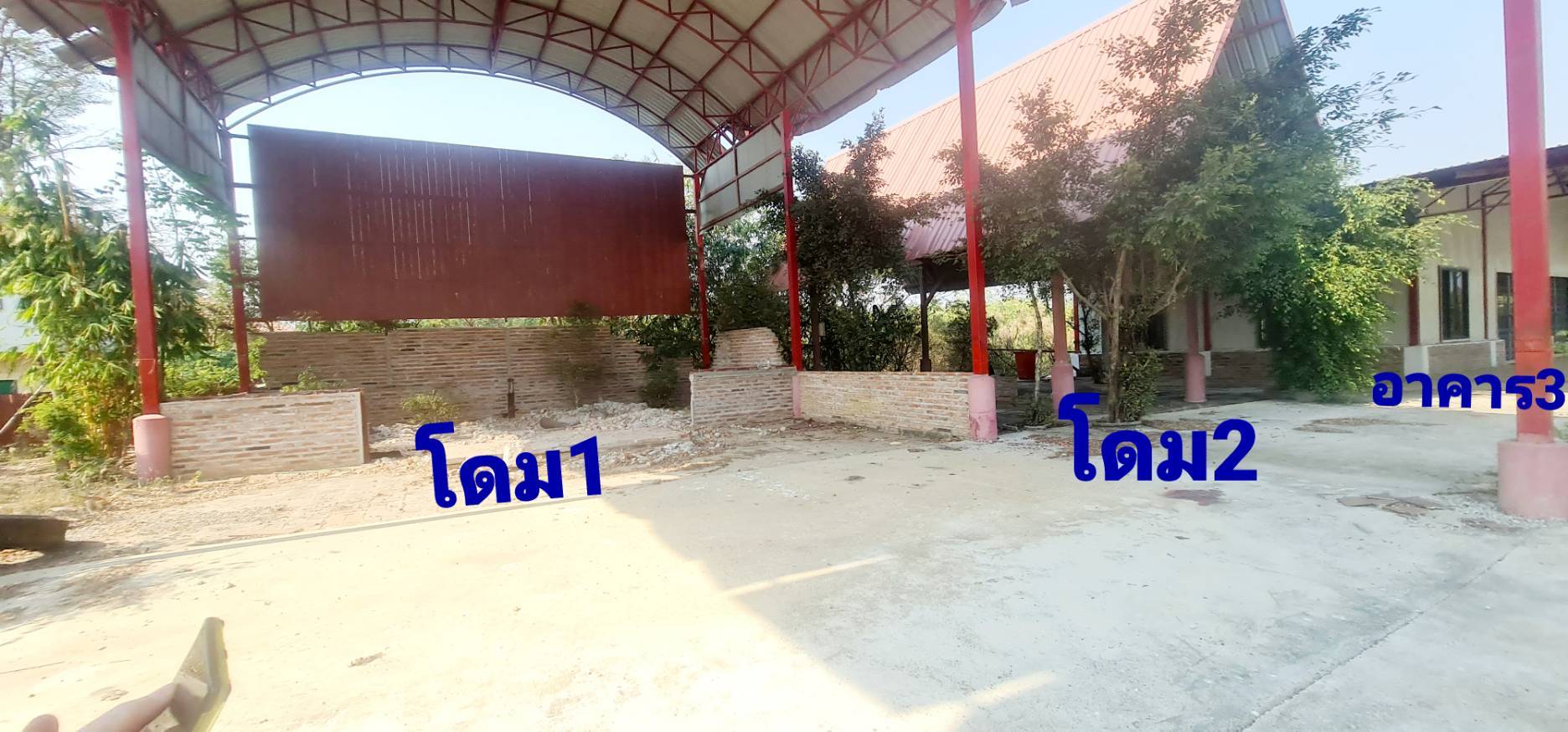 โกดังเช่า ร้านค้า ที่จอดรถ  ที่ดินถมแล้ว