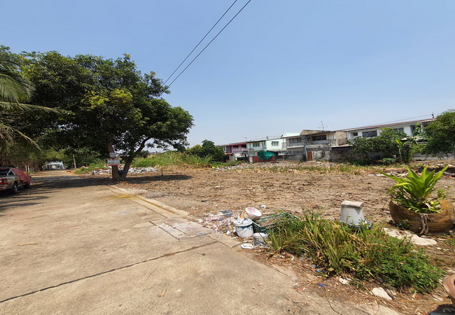 ขายที่ดิน ซอยติวานนท์-ปากเกร็ด 27 เนื้อที่ 200 ตร.ว. ถมแล้ว แปลงสวย