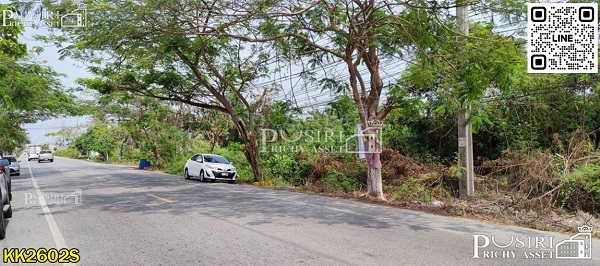 ที่สวยสร้างโรงงานได้ทุกประเภท หน้ากว้าง 202 เมตร ขนาด 28 ไร่ 162 วา ติดคลอง ถนนกว้างใช้รถเทเลอร์ได้สะดวก ใกล้นิคมสมุทรสาคร KK2602S