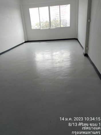 ขายอาคารพาณิชย์ 4 ชั้นมีชั้นลอย ปรับปรุงใหม่ ติดถนนกาญจนาภิเษก บ้านอยู่ติดทางด้านขวากับสมาคมธุรกิจ