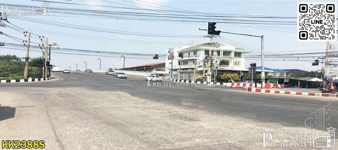 ที่ติดแม่น้ำท่าจีน 3-328 ไร่ เรือใหญ่ขนส่งสะดวก วิวสวย หลังติดถนนใช้รถเทเลอร์ได้ ราคาไม่แพง  KK2388S