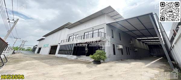ขายโรงงาน 1.5ไร่ ที่มีพื้นใช้สอยมากที่สุด 1,838ตร.ม. ใกล้ ถ. เศรษฐกิจ เงียบสงบท้ายซอยเเวดล้อมโรงงาน เทรลเลอร์เข้าสะดวก พร้อมบ้านพักคนงานอีก 10ห้อง - KK5359S