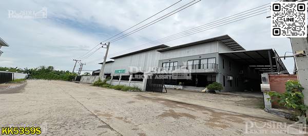 ขายโรงงาน 1.5ไร่ ที่มีพื้นใช้สอยมากที่สุด 1,838ตร.ม. ใกล้ ถ. เศรษฐกิจ เงียบสงบท้ายซอยเเวดล้อมโรงงาน เทรลเลอร์เข้าสะดวก พร้อมบ้านพักคนงานอีก 10ห้อง - KK5359S