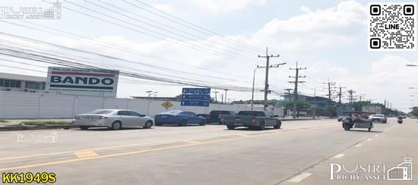 ขายที่สร้างโรงงานทุกประเภท 66 ไร่ สีม่วง สมุทรสาคร พื้นที่กว้างด้านใน ระบายก็สะดวก – KK1949S