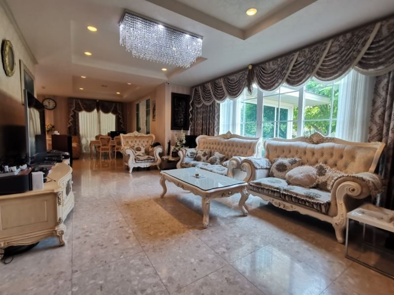 MBB134 หมู่บ้าน แกรนด์ โมนาโค บางนา ขายบ้านเดี่ยวหลังใหญ่ หรูหราพร้อมสวนข้างบ้าน