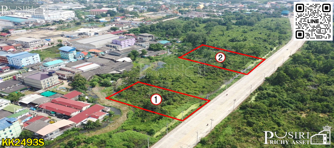 ที่ติดถนนตัดใหม่(4เลน) เอกชัย – เดิมบาง เริ่ม 4 ไร่ขึ้นไปใกล้เอกชัยเพียง 200 เมตร แวดล้อมด้วยความเจริญ ในราคาถือทำกำไรได้ -KK2493S